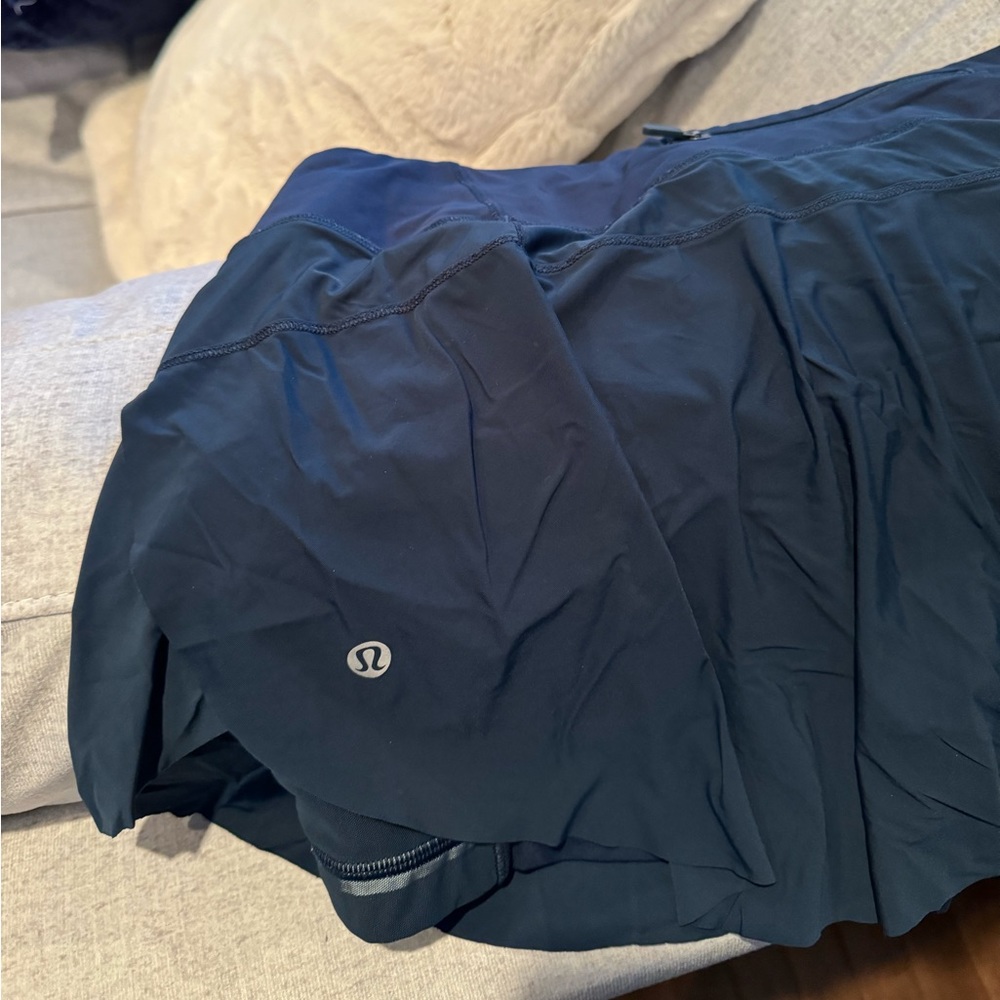 lululemon tennis skirt with shorts and ball pockets inside!